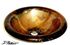 Picture of Tuscan Fire III Round Self-Rimming Glass Sink