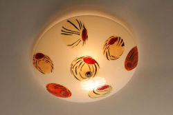 Picture of Flush Mounted Ceiling Light | Rust Olives