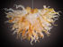 Picture of Blown Glass Chandelier | Golden Glow