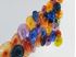 Picture of Colorful Blown Glass Wall Art Sculpture
