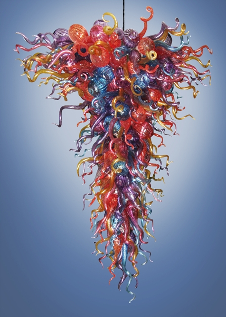 Picture of Blown Glass Chandelier | Stunning