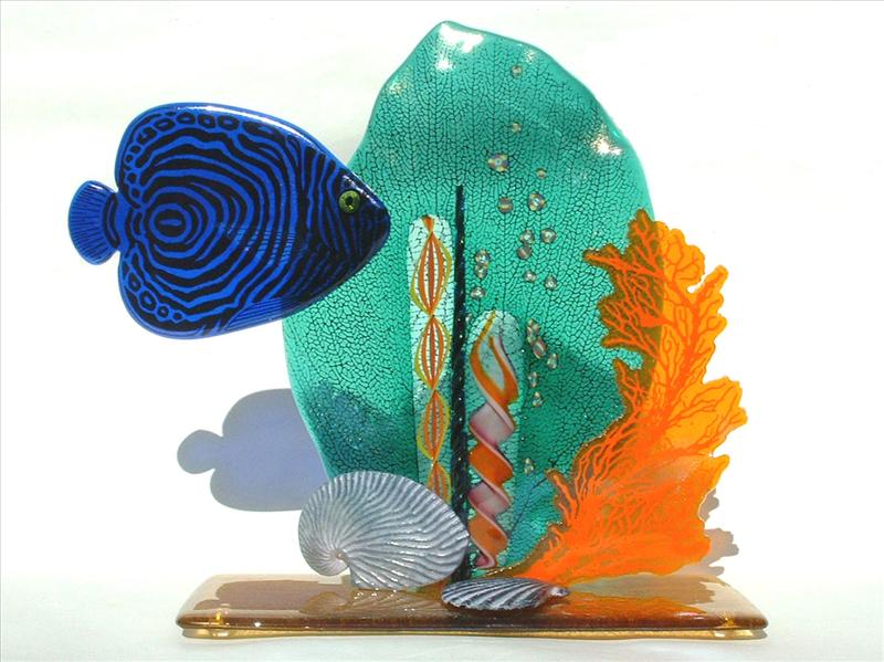 Picture of Coral Glass Sculpture