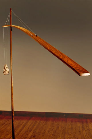 Unique Floor Lamp | Crane
