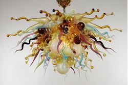 Picture of Blown Glass Chandelier 470