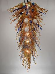Picture of Blown Glass Chandelier 307