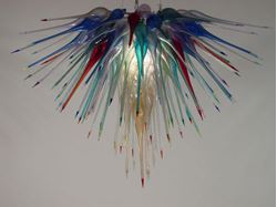 Picture of Blown Glass Chandelier 449