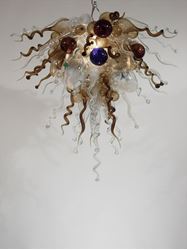 Picture of Blown Glass Chandelier 330