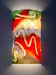 Picture of Wall Sconce | Finger Paint 2