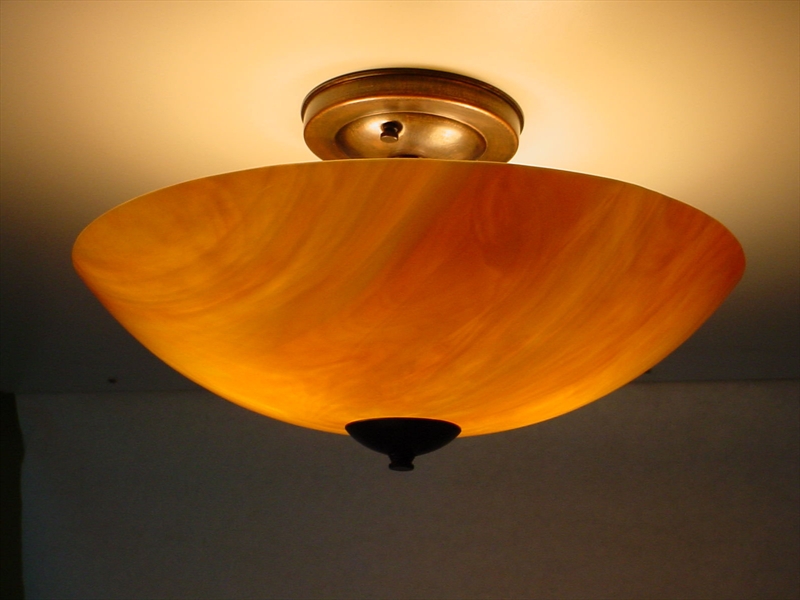 Picture of Semi-Flush Mounted Ceiling Light | Sunset