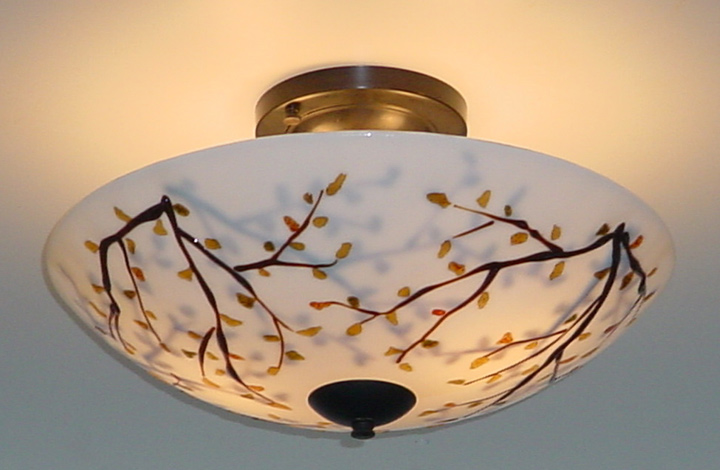 Picture of Semi-Flush Mounted Ceiling Light | Trees