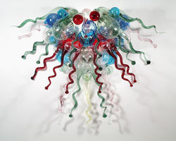 Picture of Wall Sconce | Blown Glass 4