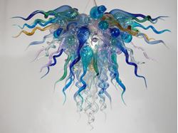 Picture of Blown Glass Chandelier 327