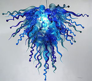 Picture of Blown Glass Chandelier | 286