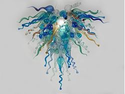 Picture of Blown Glass Chandelier 291