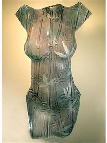 Noiki Glass Torso Sculpture