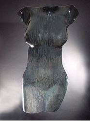 Picture of Nightlife Glass Torso Sculpture