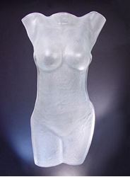 Picture of Subtle Energy Glass Torso Sculpture