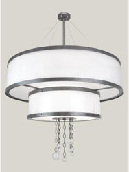Picture of Dining Room Chandelier | Haberdasher | Strata & Iron