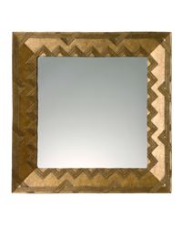 Woven Handcrafted Square Mirror