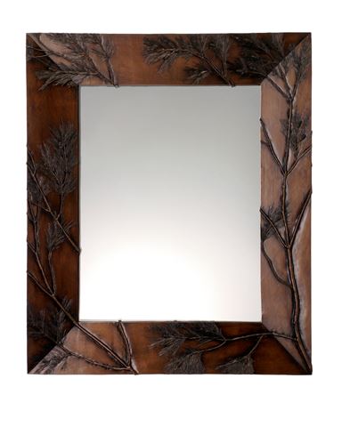 Pine Bough Rectangular Mirror