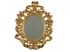 Picture of Hand-Carved Oval Gold Leaf Mirror