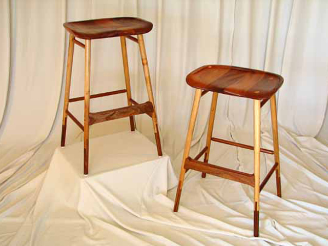 Picture of Sapele Bar Stool