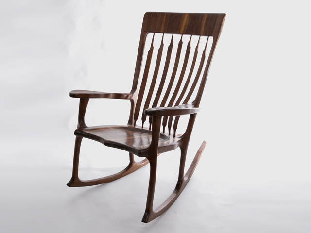 Picture of Walnut Rocking Chair