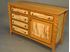 Picture of Sculpted Cherry and Maple Dresser