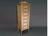 Picture of Seven Drawer Sculpted Case in Birdseye Maple