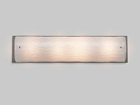Wall Sconce | Textured Glass | 26"