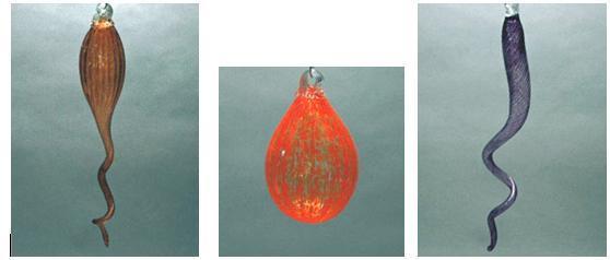 Picture of Blown Glass Chandelier | Ember Glow