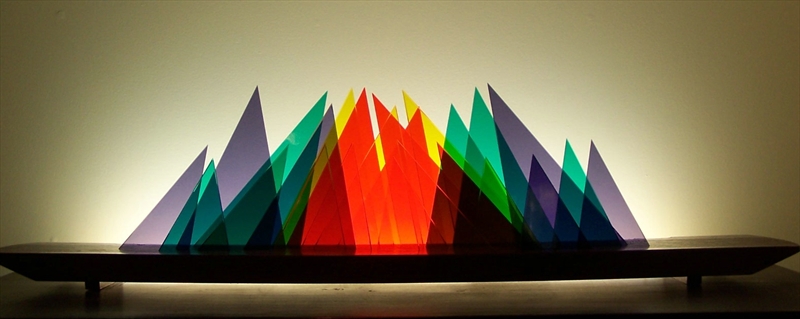 Picture of Scalene Glasscape Lighting Sculpture