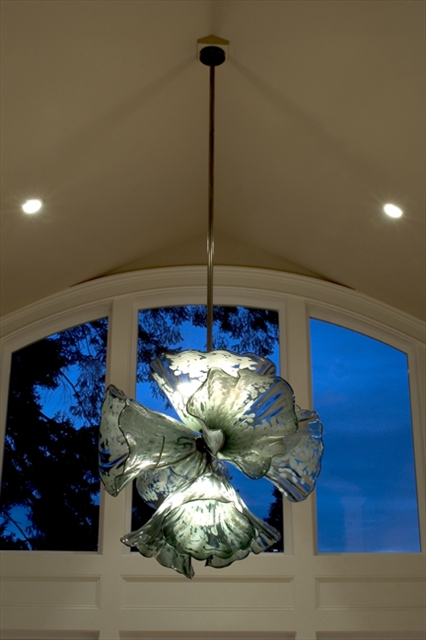 Picture of Blown Glass Chandelier | Cluster