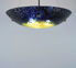 Picture of Dining Room Chandelier | Hand-Carved Textured Glass