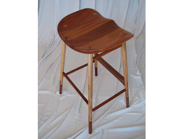 Picture of Sapele Bar Stool