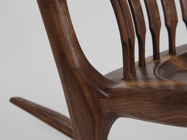 Picture of Walnut Rocking Chair