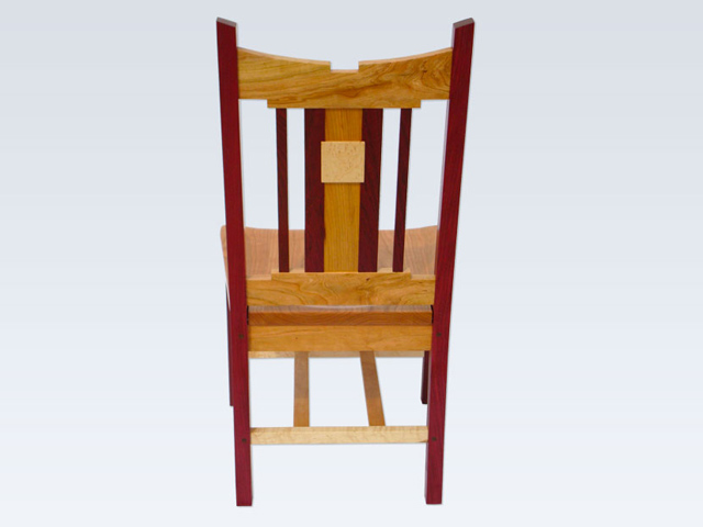 Picture of Purple Heart Dining Chair
