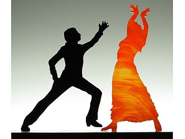 Picture of Flamenco I Glasscape Lighting Sculpture