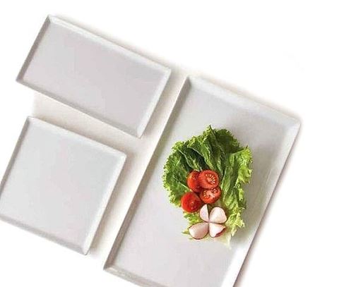 Organic Dinnerware Serving Rectangles and Squares