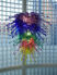 Picture of Blown Glass Chandelier | Exotic Rainbow