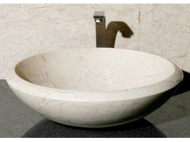 Picture of 17" Round Stone Vessel Sink