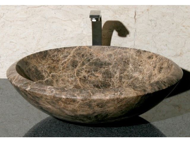 Picture of 17" Round Stone Vessel Sink