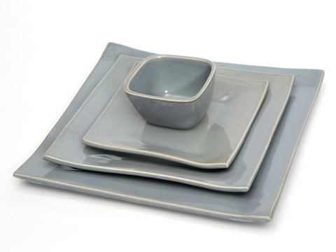 Square Dinnerware Collection by Alex Marshall Studios