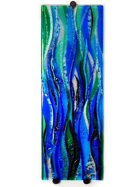 Picture of Deep Sea Mystery Glass Wall Panel
