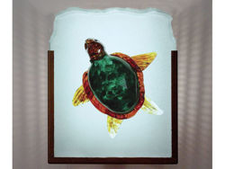 Picture of Wall Sconce | Green Turtle