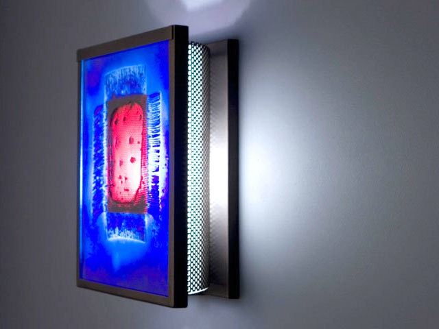 Picture of Wall Sconce | Red Window Blue