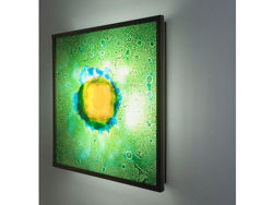 Wall Sconce | Big Wired Green Fluorescent