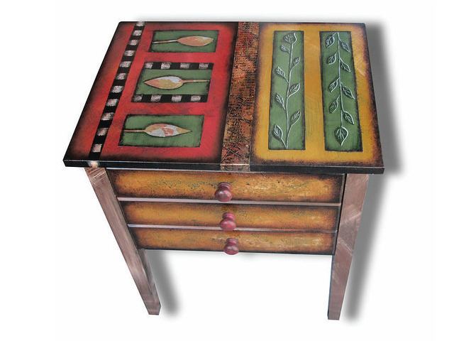 Picture of Hand Painted Side Table 1