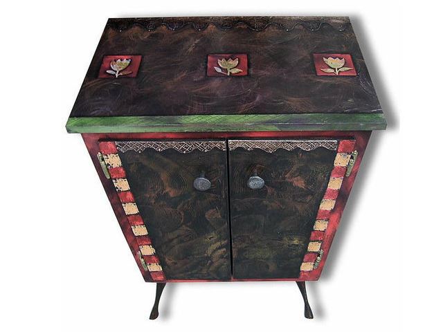 Picture of Hand Painted Cabinet 2
