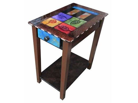 Hand Painted Side Table 6